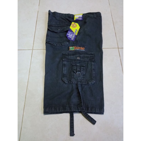 Murah Celana Pendek Cargo Pria Bahan Semi Kanvas Model Kempol Gunung Size 27-44 Big Size Jumbo