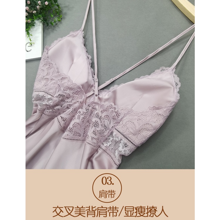 Vee-kimono silk 2 in 6341 pad bra/seserahan/bajutidur-6