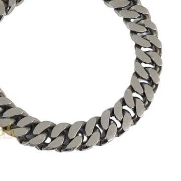 ➪ Gelang Pria Rantai Baja Putih Original ➵