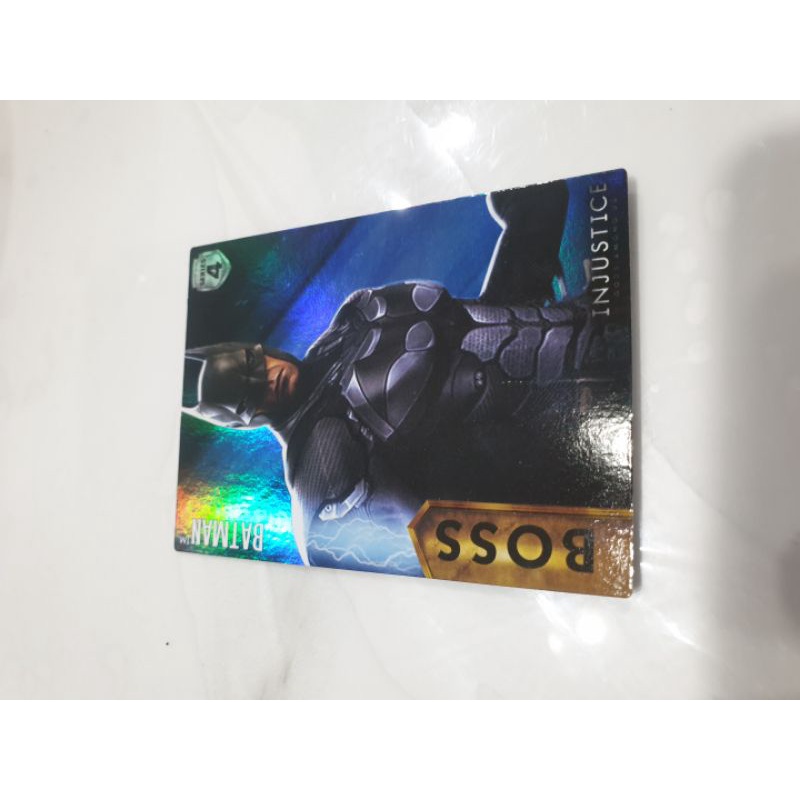 kartu injustice 4 batman limited foil