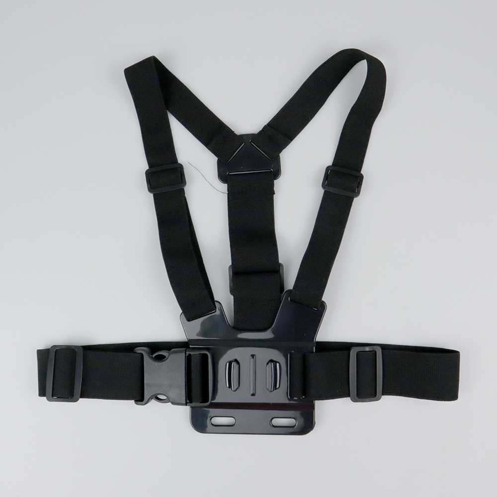 Moto Vloger Penyangga HP Chest Harness Belt Strap with Head Belt for GoPro Xiaomi GP59