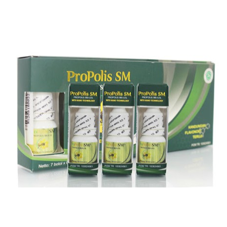 Propolis SM Paket 1 Box Isi 7 Botol HARGA LEBIH MURAH