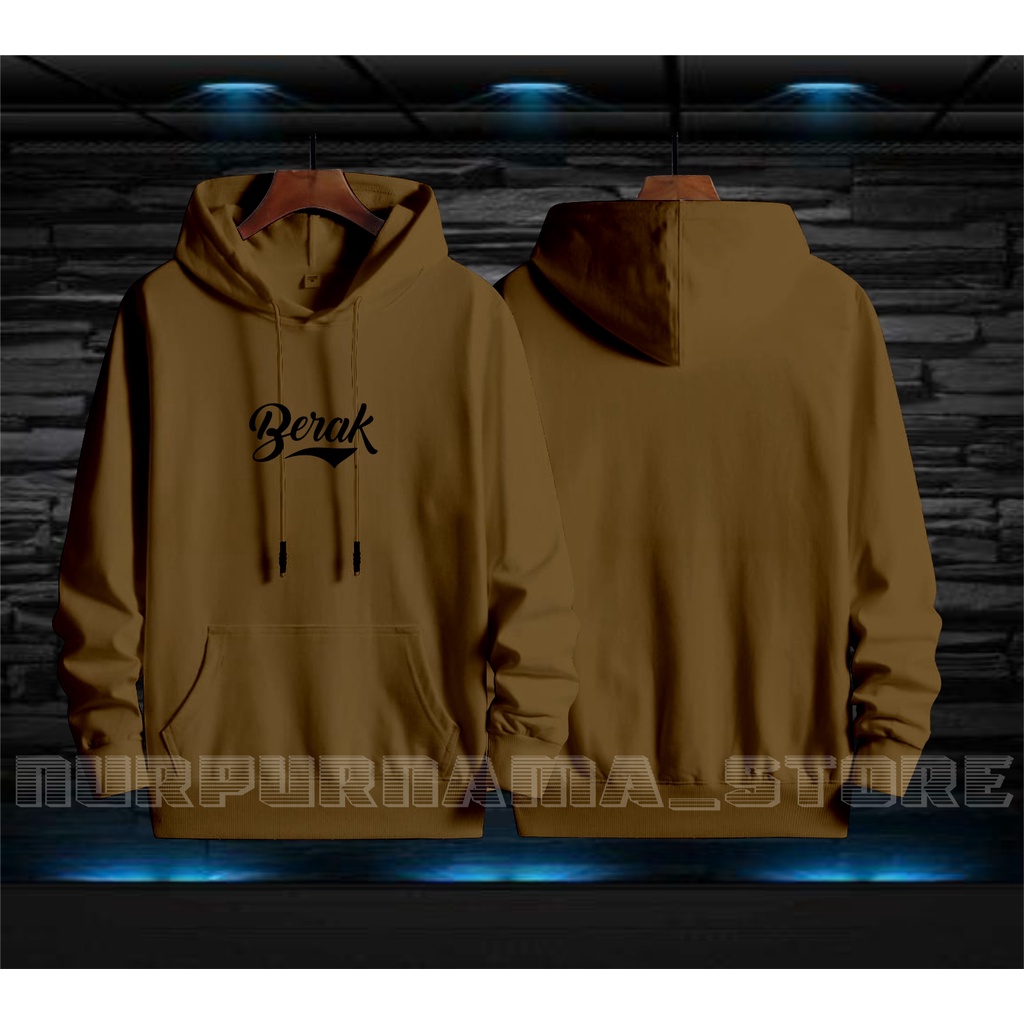 SWEATER HOODIE - Jaket Distro Zipper - Jaket Sweater Hoodie Resleting Pria Berak