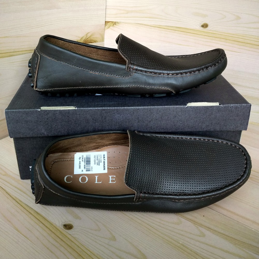 Sepatu Kulit Pria COLE T5BR Casual Formal Premium Original Matahari