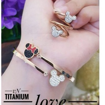 TiTanium Set perhiasan wanita AE5