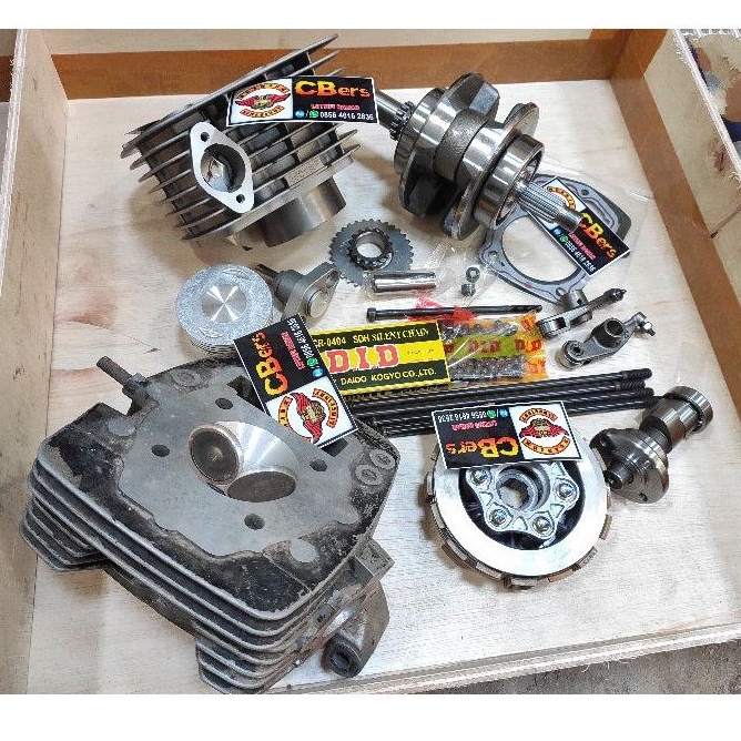 paket struk bore up komplit kop Head CB GL MP tiger 250 cc