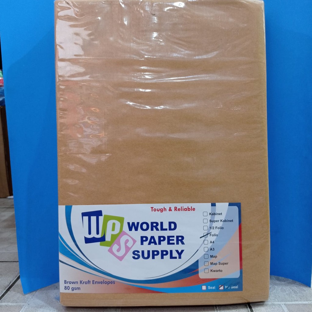 

SLM7 AMPLOP COKELAT F4 / AMPLOP COKELAT FOLIO