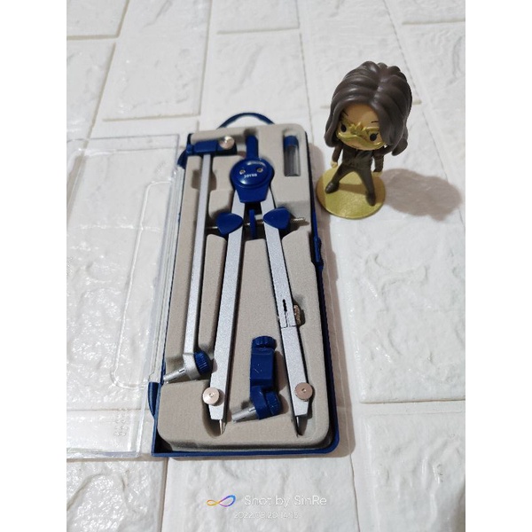 

1PCS!! MS-407/Set jangka matematika/jangka mat/jangka busur