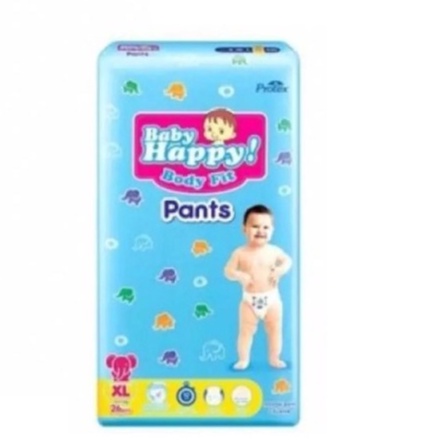 BABY HAPPY FIT PANTS [S40 / L30 / M34 / XL26 / XXL24]-BH XL26