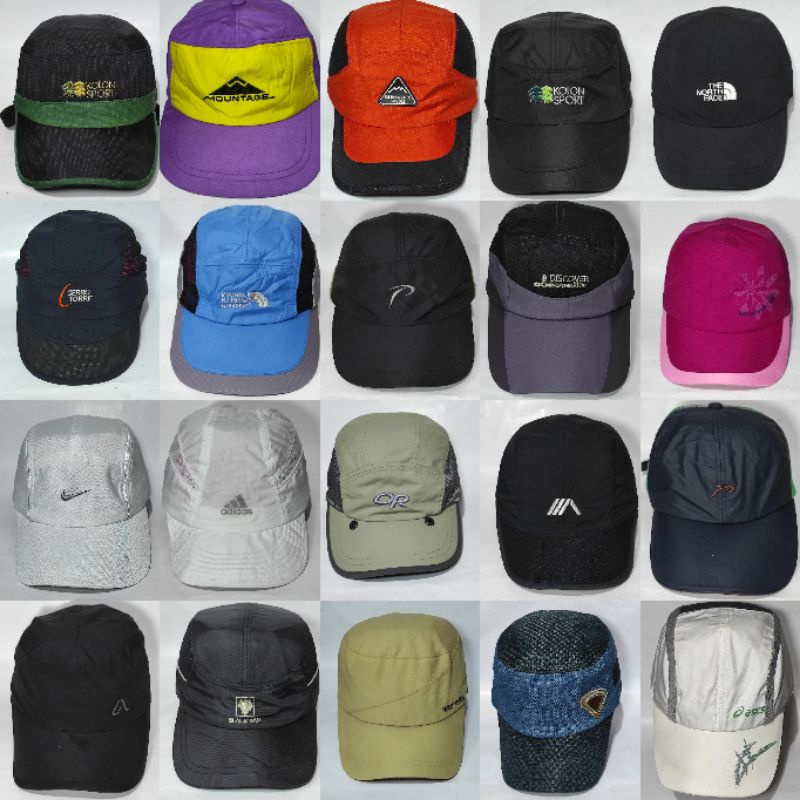 Topi Sport / Topi Outdoor Brand/ Topi Outdoor second/ Topi outdoor bekas /