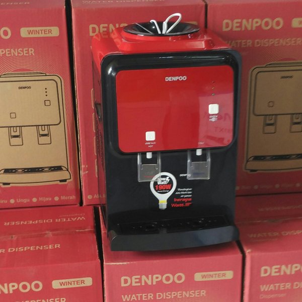 DENPOO DISPENSER WINTER (COOL AND HOT) GARANSI RESMI Denpoo Water Dispenser