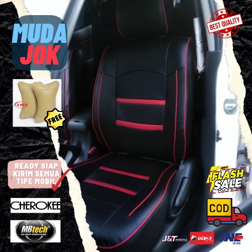 Sarung Jok Brio March Yaris Jazz Swift 2 Baris Bahan Zeus