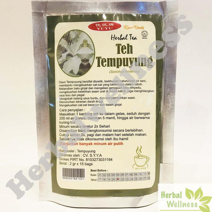 Joss Teh Tempuyung (Batu Empedu Batu Ginjal) - Yuyu Brand Herbal Tea Ampuh