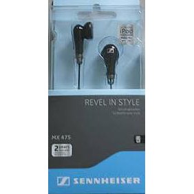 EARPHONE SENNHEISER MX 475 GARANSI RESMI/ORIGINAL