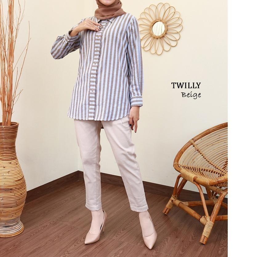 Twilly Pants Celana Kerja by Hijab Mamah icis
