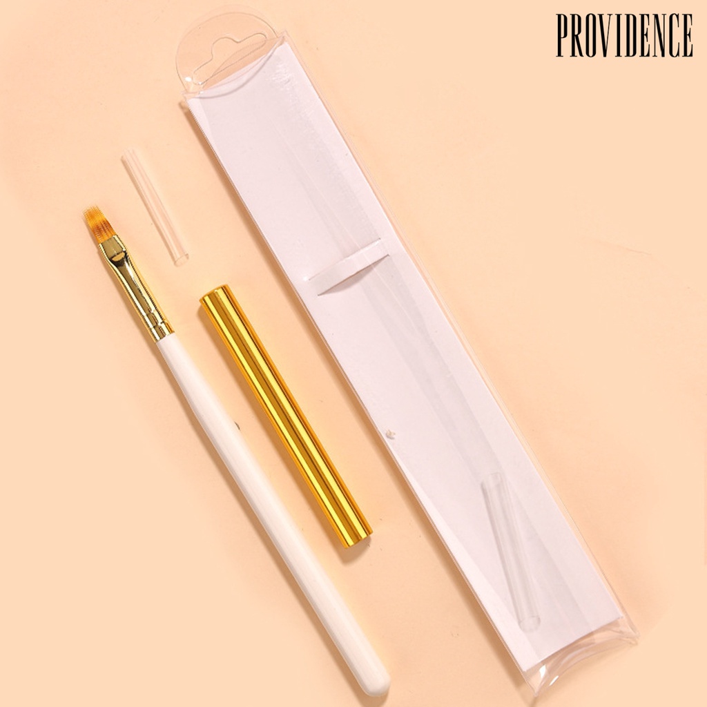 Providence Kuas Nail Art UV Gel Akrilik Bulu Lembut Multifungsi