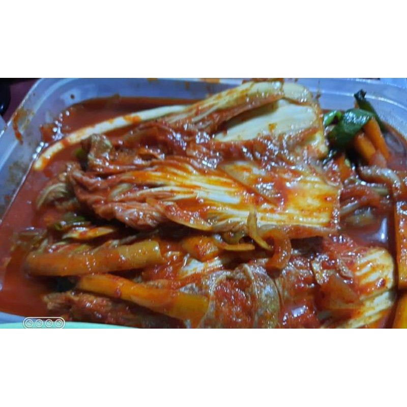 

kimchi segar Sawi /makanan oleh" handmade