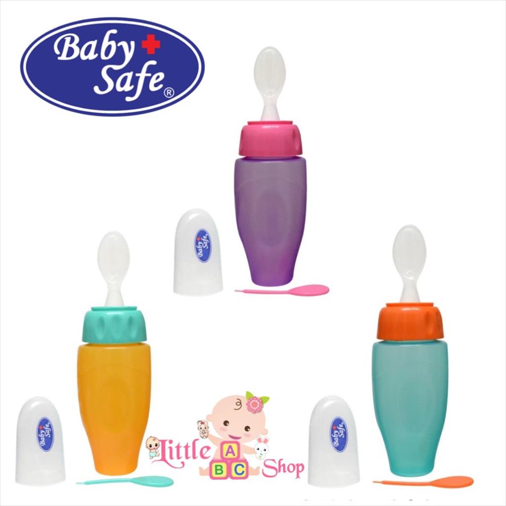 Baby Safe Bottle Spoon JP029 / Babysafe feeder spoon / sendok makan bayi / botol sendok