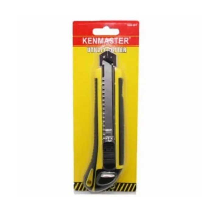 Pisau Cutter Grip + Refill isi Cutter - Kenmaster Pisau Kater Refill isi Cutter