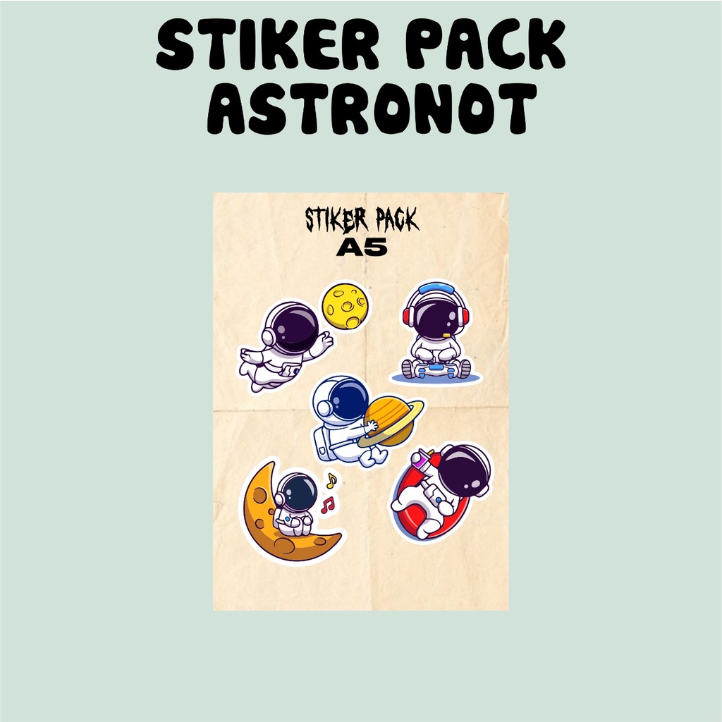 

CETAK/JUAL STICKER PACK MURAH MERIAH DESIGN ASTRONOT