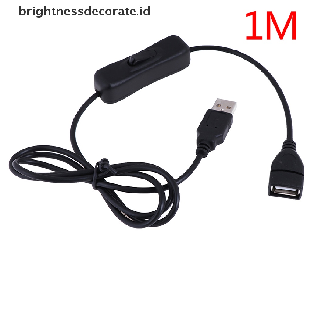 Kabel Data / Charger Usb Male Ke Female Panjang 1m