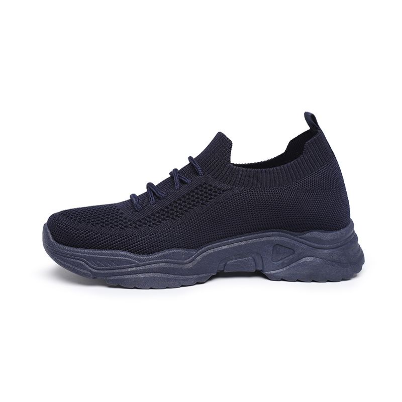 [GROSIR][COD] SEVEN_DAY SEPATU RAJUT WANITA SLIP ON SNEAKERS TANPA TALI SPORT SHOES FZ-F26 NAVY