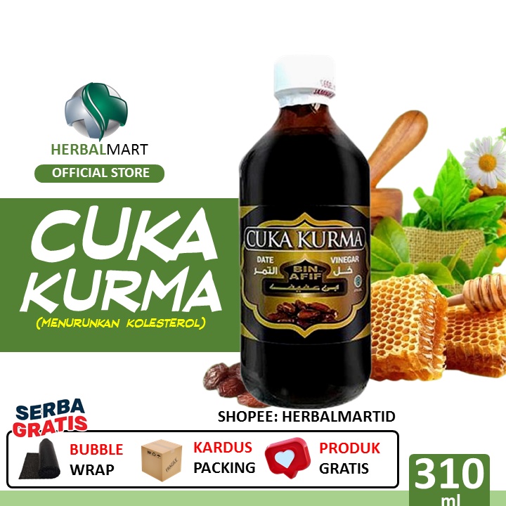 

Cuka Kurma Bin Afif 310 ml Premium ASLI -READY STOCK