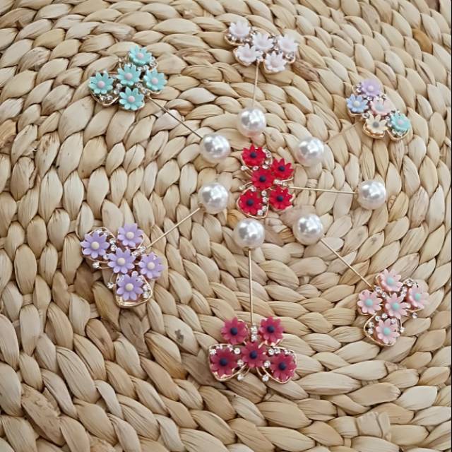 Tuspin / Tuspin hijab / Tuspin mutiara / Tuspin bunga / Tuspin jilbab