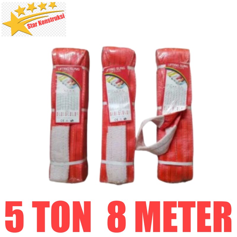 WEBBING SLING 5 TON 8 METER