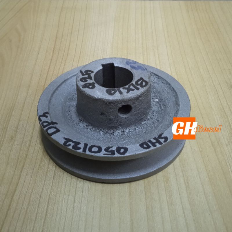 pulley pully puli jalur cor B1 x 10 cm / 4 inch as 12 , 19 mm, 20 mm, 24 mm, 25,4 mm, 32 mm, 38 mm