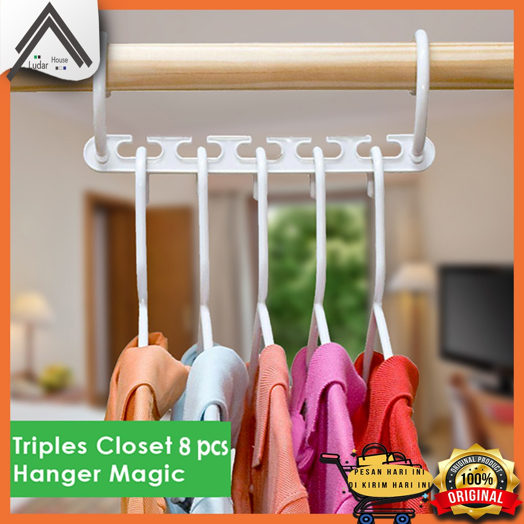 Hanger Baju Hanger Gantungan Baju Magic Hanger
