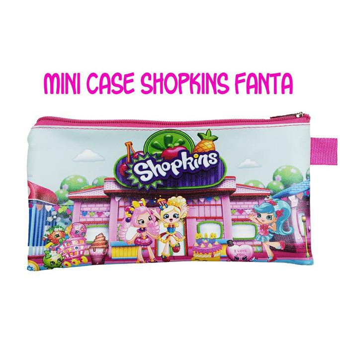 

New Arrival Mini Case Shopkins Fanta Tempat Pensil Stationary Pencil Case Karakter Kwalitas Terbaik