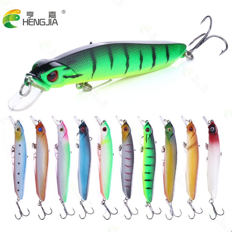 Hengjia 1pc Umpan Pancing Bentuk Ikan Kecil 10cm 7.9g Ukuran 0.3-0.9m