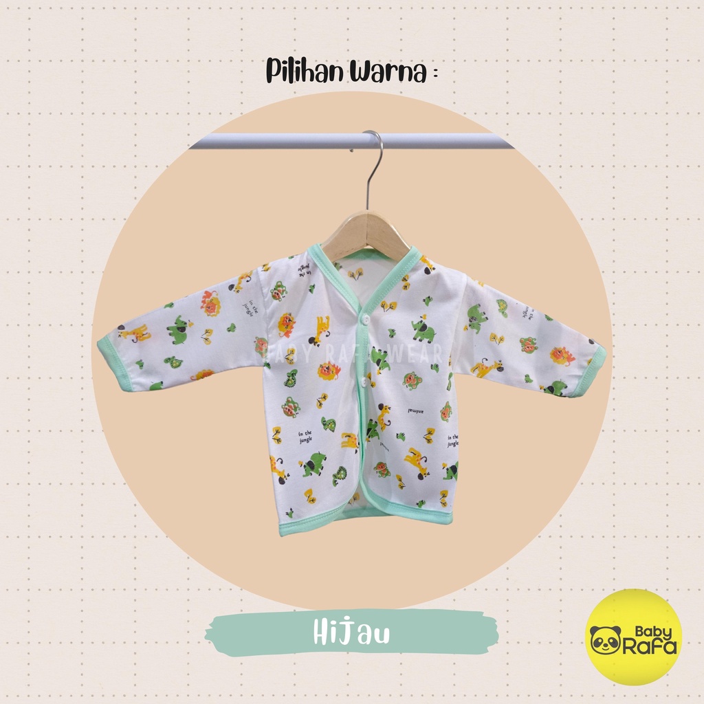 Baju Bayi Tangan Panjang Motif 0 - 3 Bulan SNI EXCELLENT 77-3