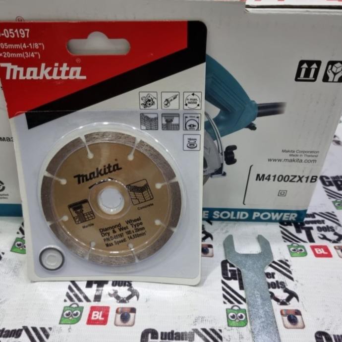 Mesin Potong Gergaji Keramik Maktec Mt410