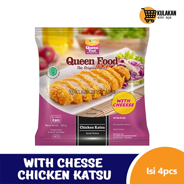 

Queen Food With Chesse Chicken Katsu