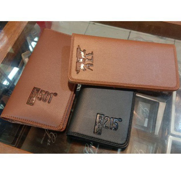 Dompet pria kulit lipat panjang harga murah / Dompet panjang kulit terlaris / Dompet pria Model baru