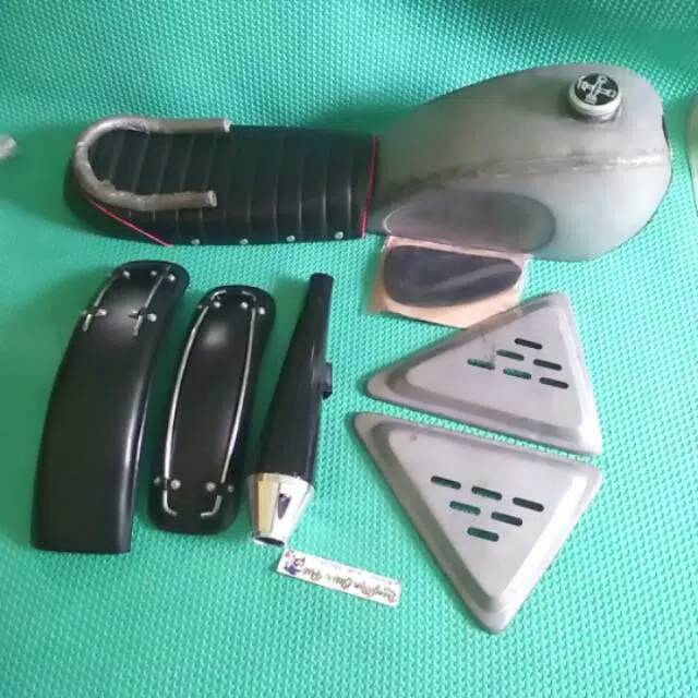 Paket Motor Custom Japstyle Scrambler Bobber Tracker