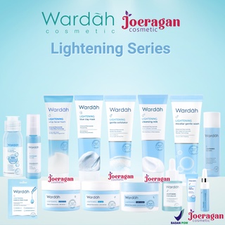 Image of Wardah Lightening Series Cleansing Milk Micellar Wash Gentle Exfoliator Serum Wardah Lightening Skincare Wardah