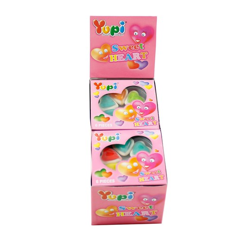 

Yupi Sweet Heart [1 Pak isi 12pcs]