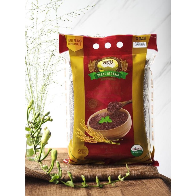

MD Organic Red Rice Pecah Kulit 2kg
