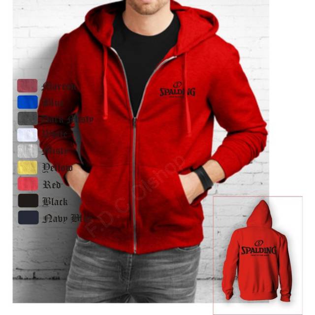 Jaket Hoodie Spalding