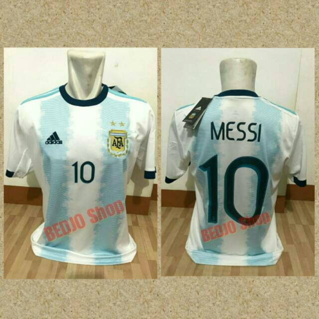 Jersey Home ARGENTINA 2019-2020 OFFICIAL dan Cetak nama