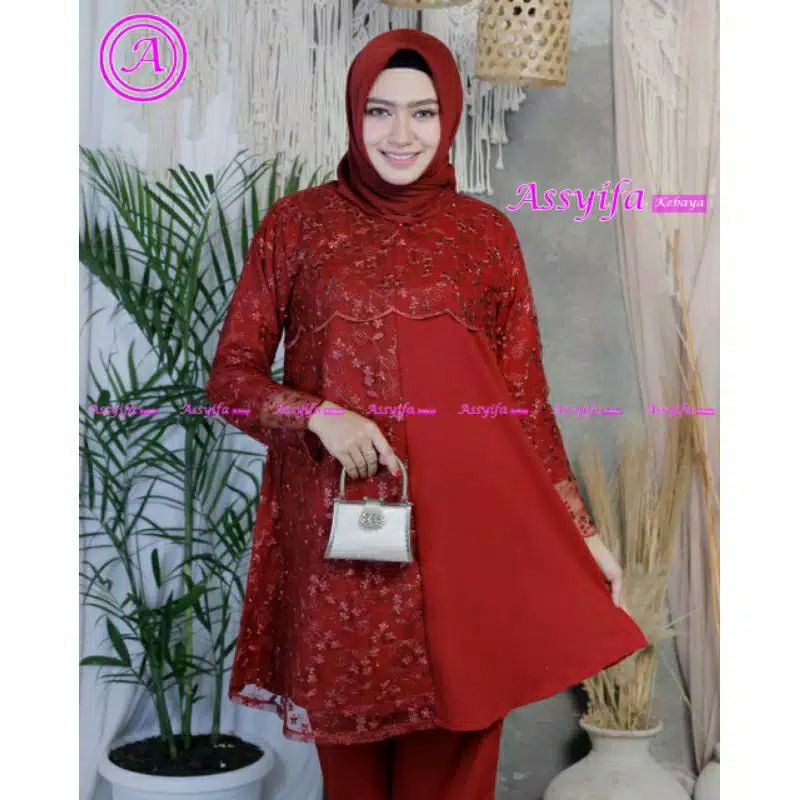 One set kebaya /setelan kebaya celana buat kondangan