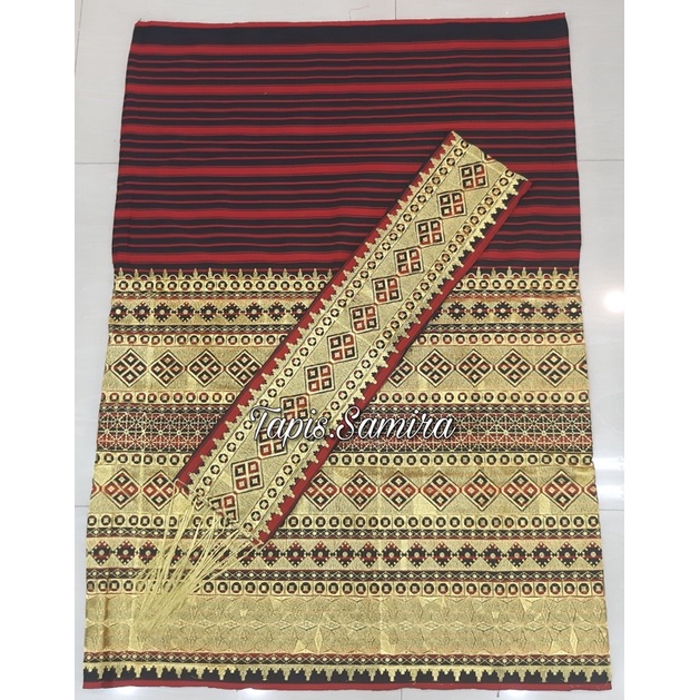Tapis Lampung Bordir Tenun antik