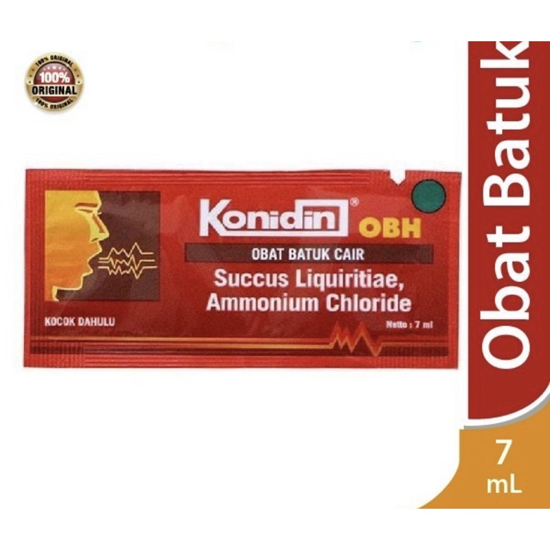 Konidin OBH per sachet 7 ml ( obat batuk cair sachet )