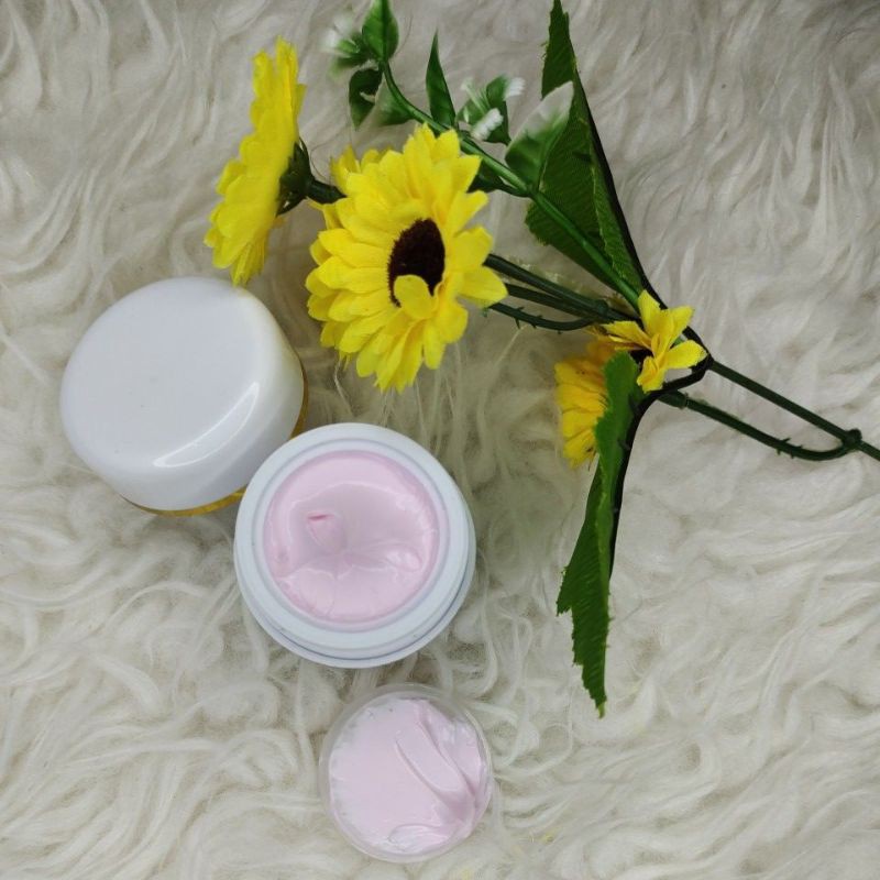 daily glow pink/cream siang pink/ sunblock whitening