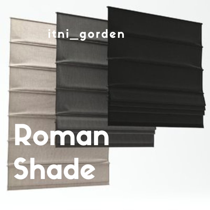 Roman Shade Blackout Import Harga per 10cm