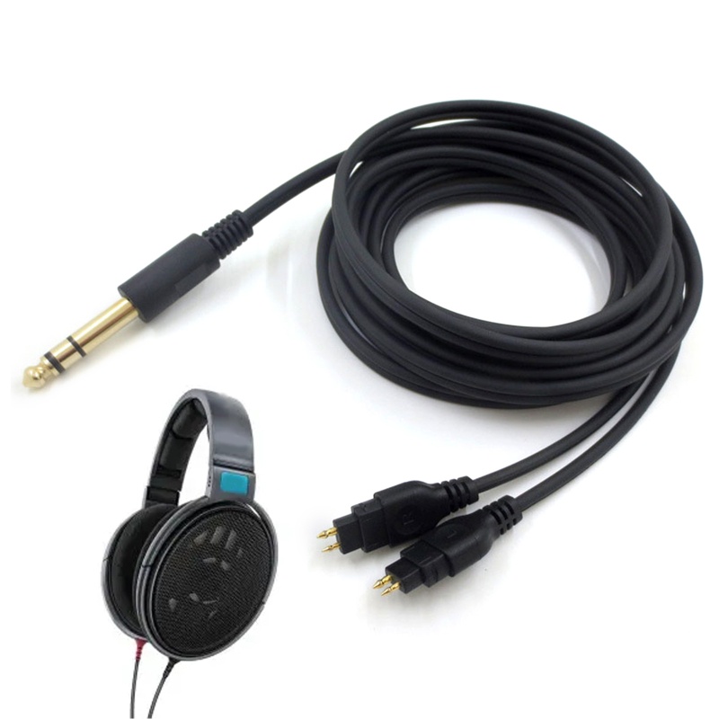 Btsg Kabel Headset Stereo Bebas Oksigen Inti Tembaga Untuksennheiser HD580 HD600 HD65