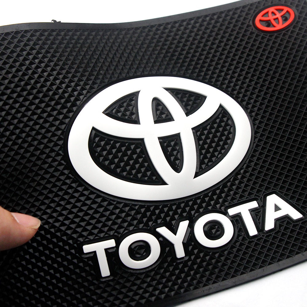 Matras Karet Lengket Anti Slip Untuk Dashboard Mobil Toyota Vios Yaris Avanza Rush Camry Rav4